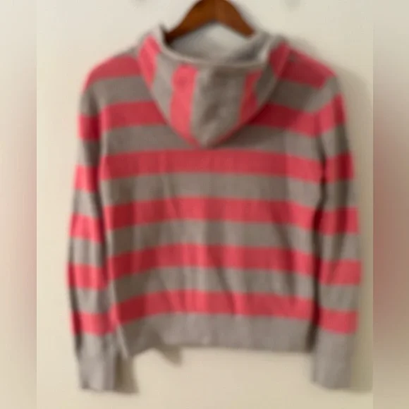 Vineyard Vines Striped Full Zip Up Hoodie Size M - Picture 2 of 8